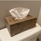 Rustic Farmhouse Reclaimed Wood Decorative 9" x 5.25" Rectangular Tissue Box Cover